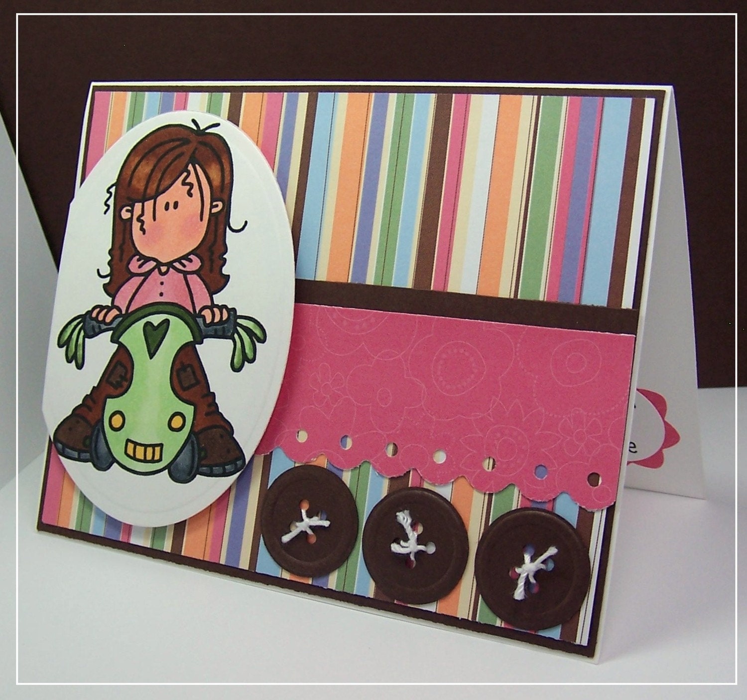 Born to Ride Handmade Card