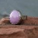 Phosphosiderite and Sterling Silver Ring Size 7