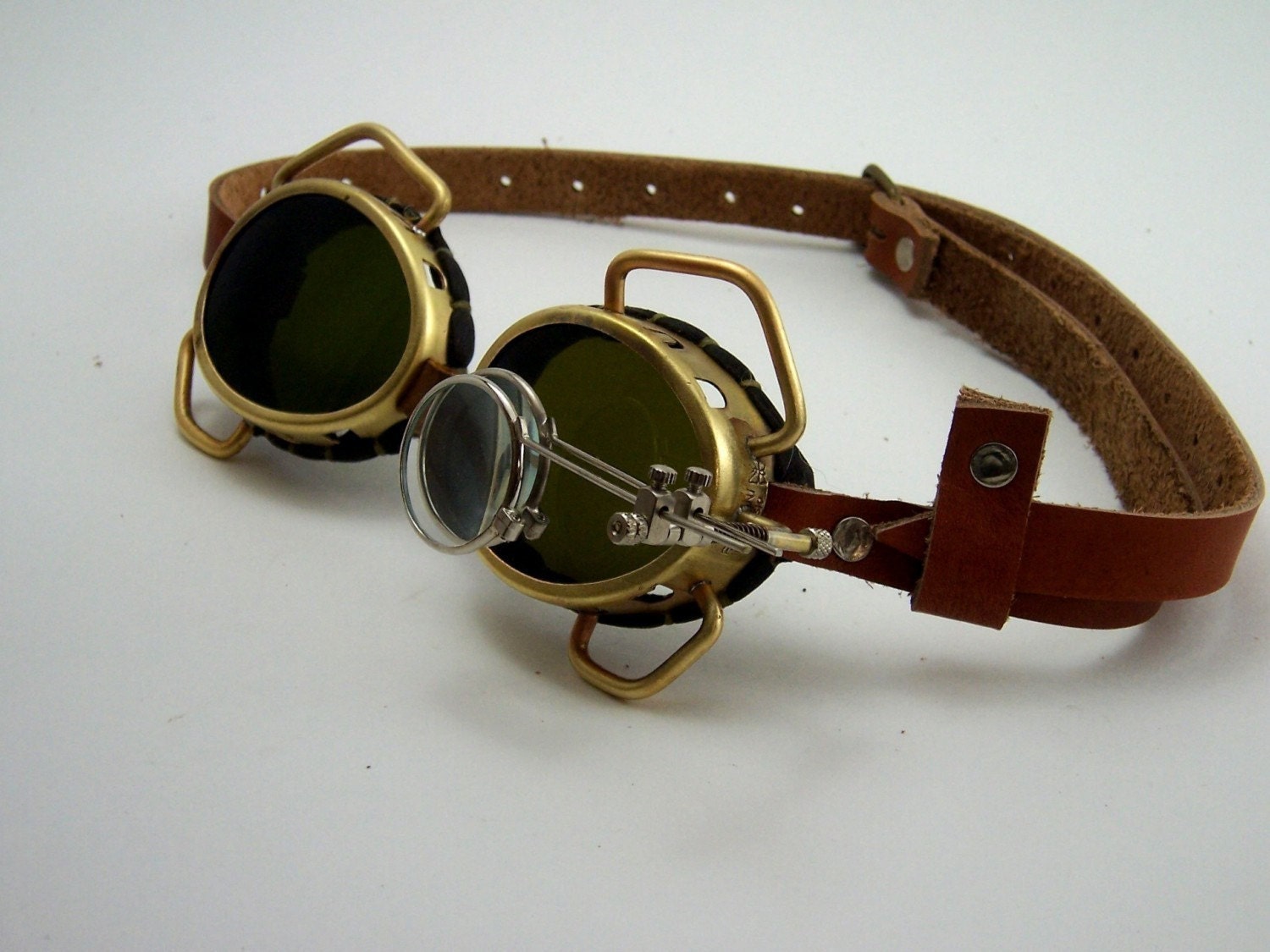 Steampunk Brass Goggles Steam Punk Victorian Cosplay LARP