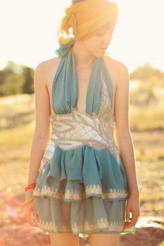 The Turquoise Birthday Dress