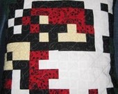White Mage Quilted Pillow Cover
