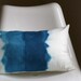 Midnight Blue Watercolors Pillow Cover
