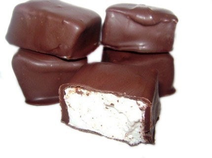 Chocolate Covered Homemade Vanilla Marshmallows