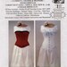 AS NEW corsetmaking pattern - Laughing Moon 100 dore silverado midbust overbust corset