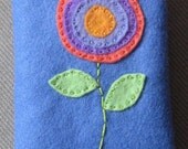 Blue Lollipop Flower