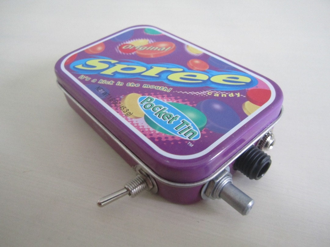 Spree Pocket Guitar Amp / Headphone Amp / MP3 Amp with Speaker / Volume Control / 10X Gain