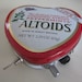 Portable Mint Tin Guitar Amp, Headphone Amp, MP3 Amp w/ Speaker, Volume Control, & 10X Gain (Heart Tin Altoids)