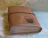bucket list journal with maps featured in Better Homes and Gardens Gift Guide