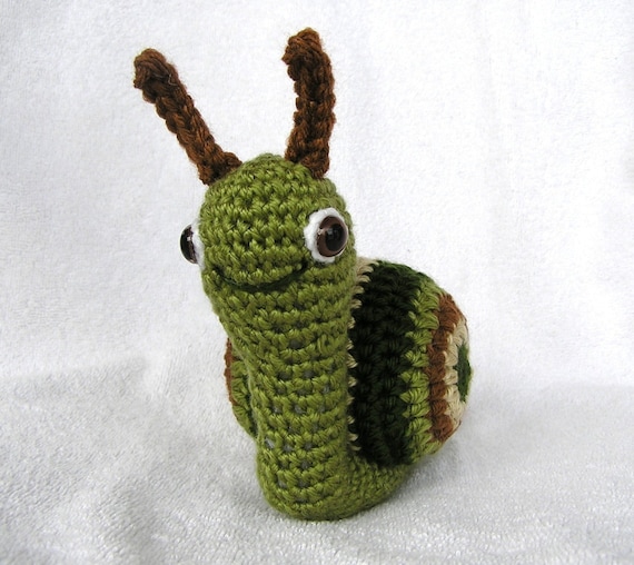 SUZIE SNAIL PDF Crochet Pattern