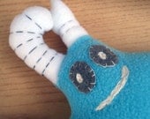 skasis - hand embroidered eco-fleece PLUSH