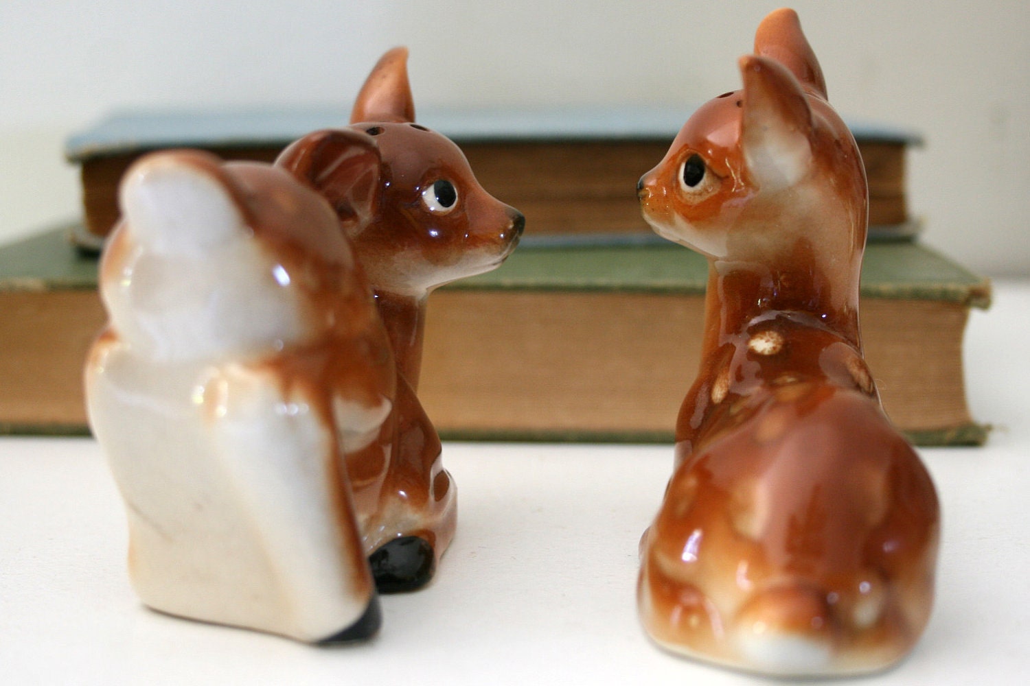 vintage Doe a Deer Salt and Pepper Shakers