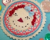 Rag Doll Brooch