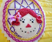Rag Doll Brooch