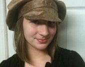 Leather Wheel hat