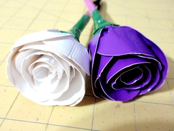 Duck Tape Duct Tape Flower Rose Pens Made to Order Other Types of Flowers and Bouquets Available