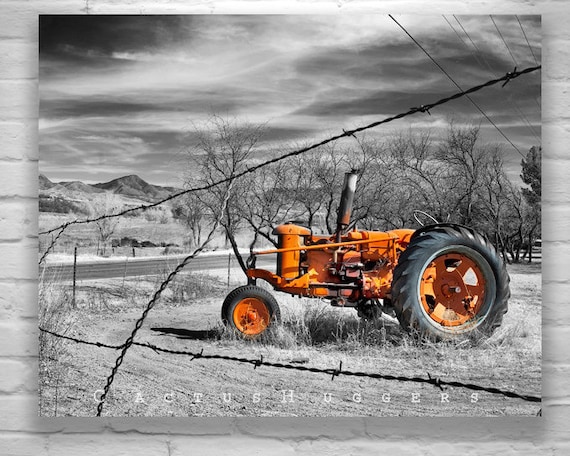 Tractor Art, Fine Art Photography, Vintage Tractor, 8x10