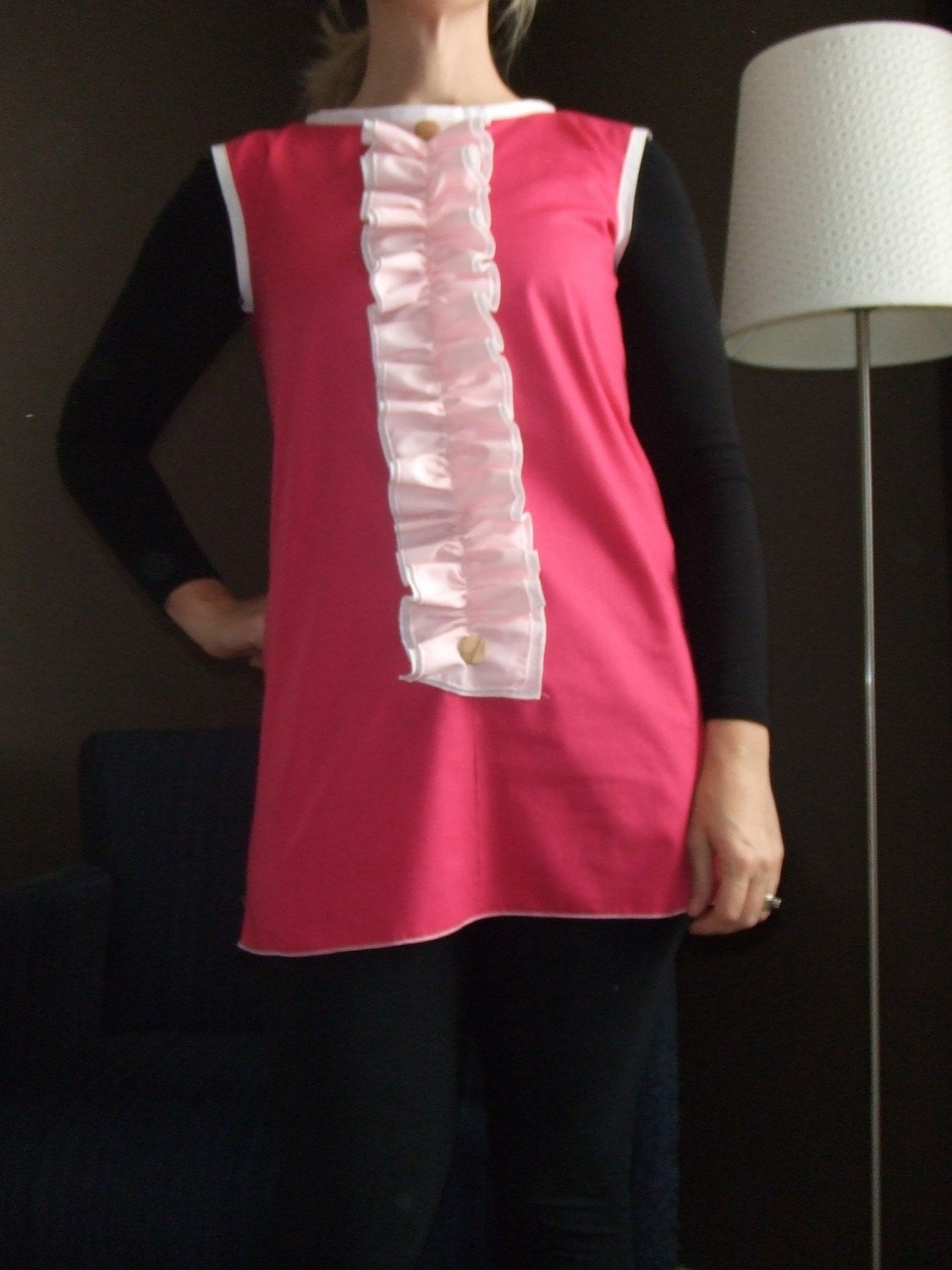 One Fine Day - DRESS/MINIDRESS/TUNIC - in Valentine - made to order