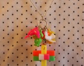Futuristic Pixelpop Necklace