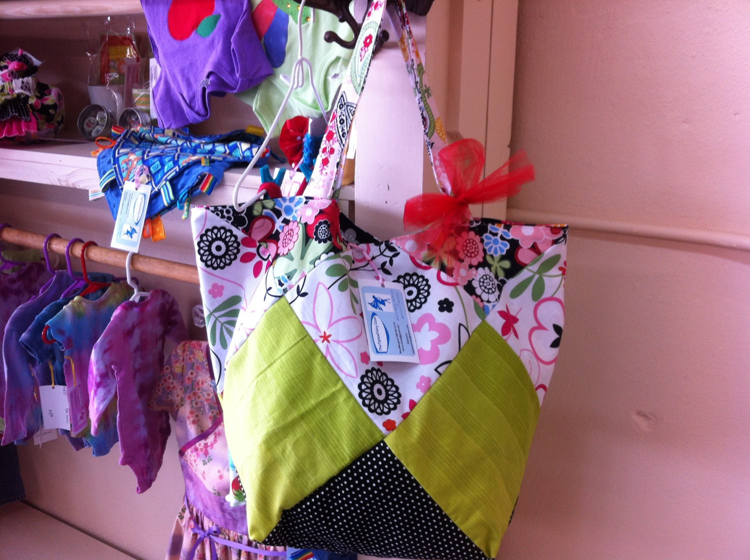 The Inside Out Tote Bag Pattern - Digital PDF Sewing Pattern