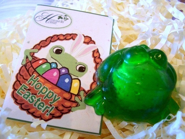 Exploding Frog Soap with Easter Gift Card Tag Attached - Great as an Easter Basket Stuffer Il_170x135