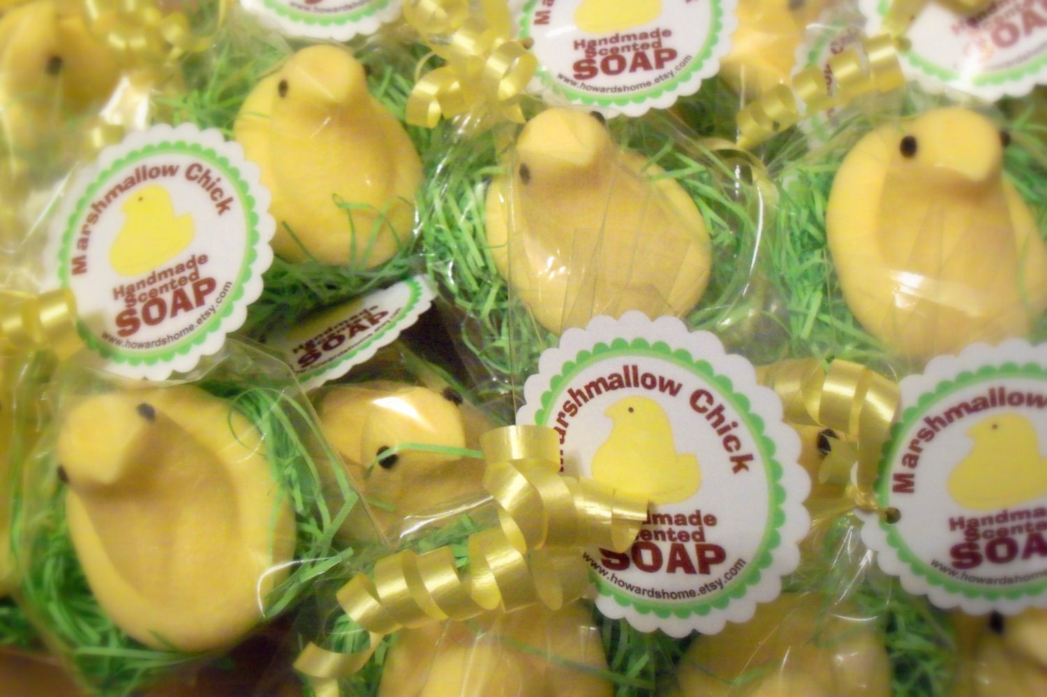 Marshmallow Chick Soaps - Easter soaps - Easter basket stuffers - Easter gifts - Spring soaps Il_170x135