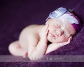 Perfectly Purple Lace and Rosette Headband