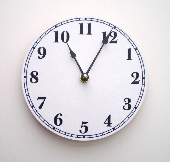 The 11 o'clock Clock