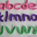 Crochet Pattern - ALPHABET applique - Lower Case - PDF