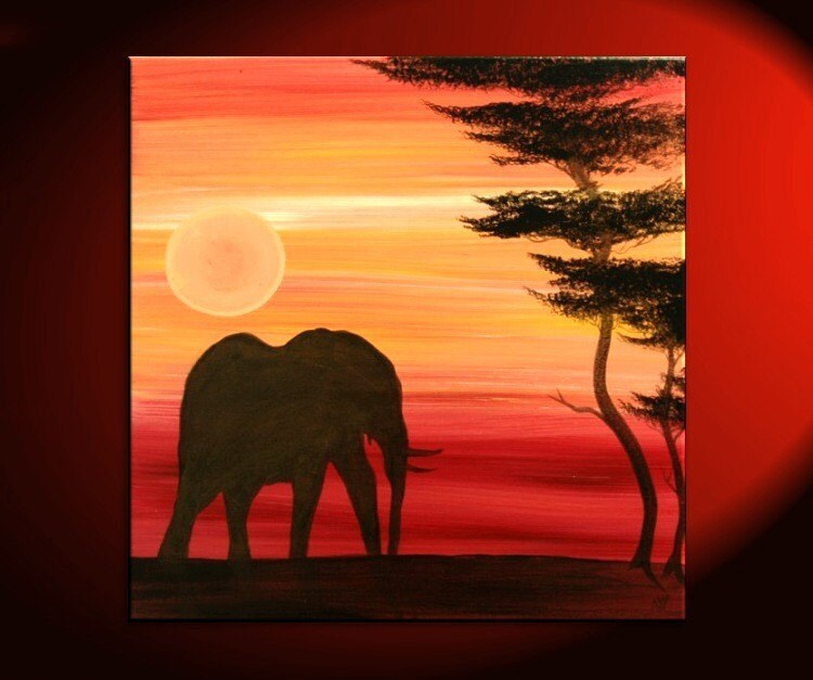 African Art Silhouette