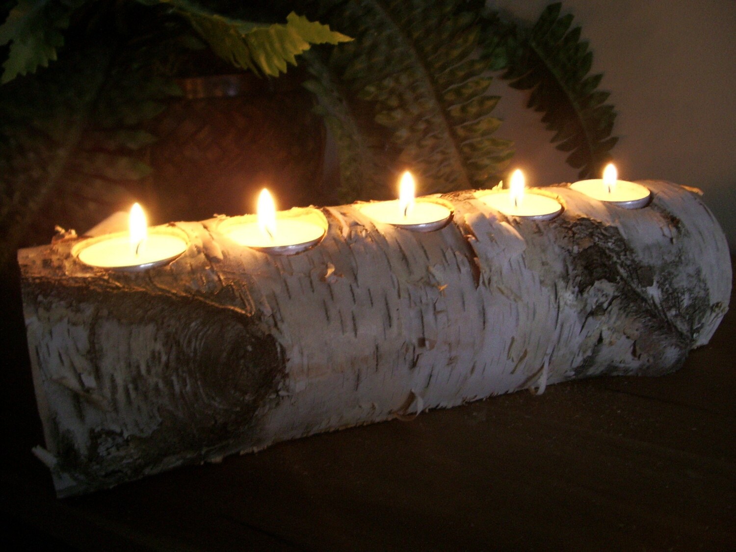 Birch Candle Holders