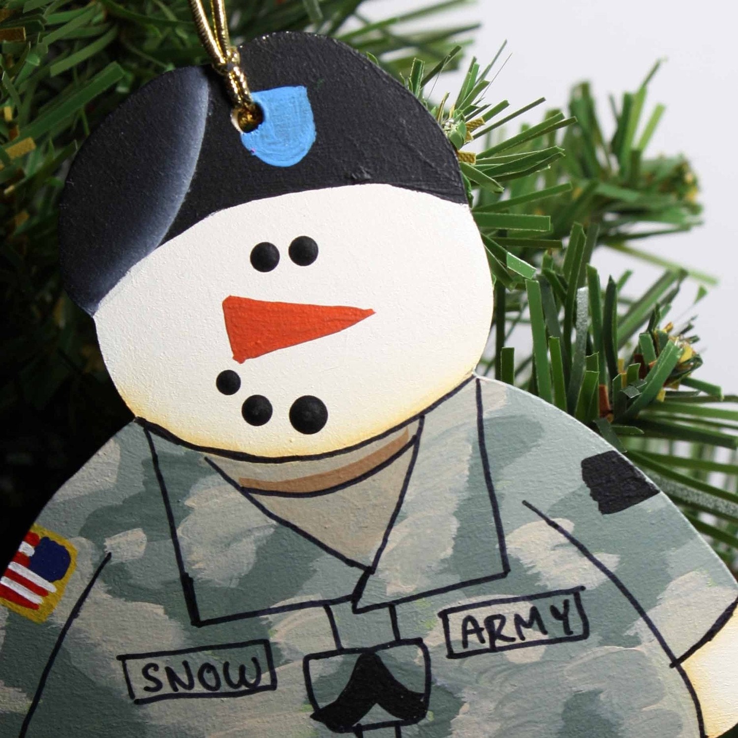 Army Snowman