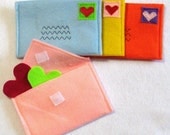 Envelopes for Pretend Play, Choose Your Colors, Custom Order