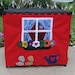 Red Double Delight Playhouse, Fits Card Table, Personalized, Custom Order, As Seen on The Today Show