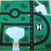 Bigger Roadway Play Mat, Custom Order