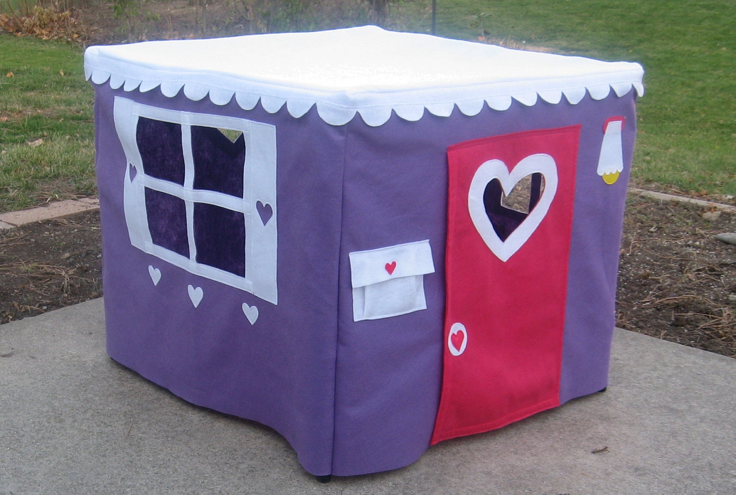 Table Playhouse, Light Purple/Lavender Color, Custom Order