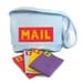 Mail Bag with Working Envelopes, Custom Order, Choose Your Colors