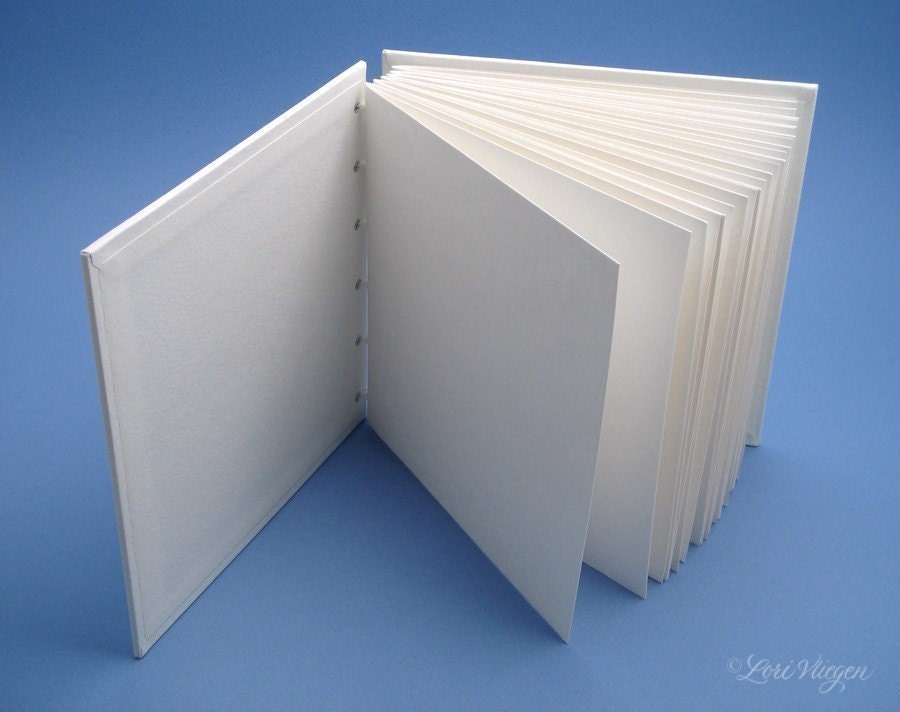 blank slate watercolor coptic hardcover journal