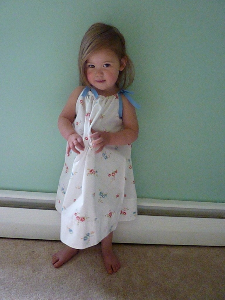 Adjustable Pillowcase Dress 24 Months Plus NO TIES AROUND NECK