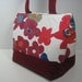 Insulated Lunch Bag Purse - Petals