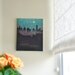 Cityscape, Original Acrylic Abstract Painting on gallery wrap canvas, home decor, minimal, ready to hang