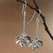 Dangling Cilantro Earrings
