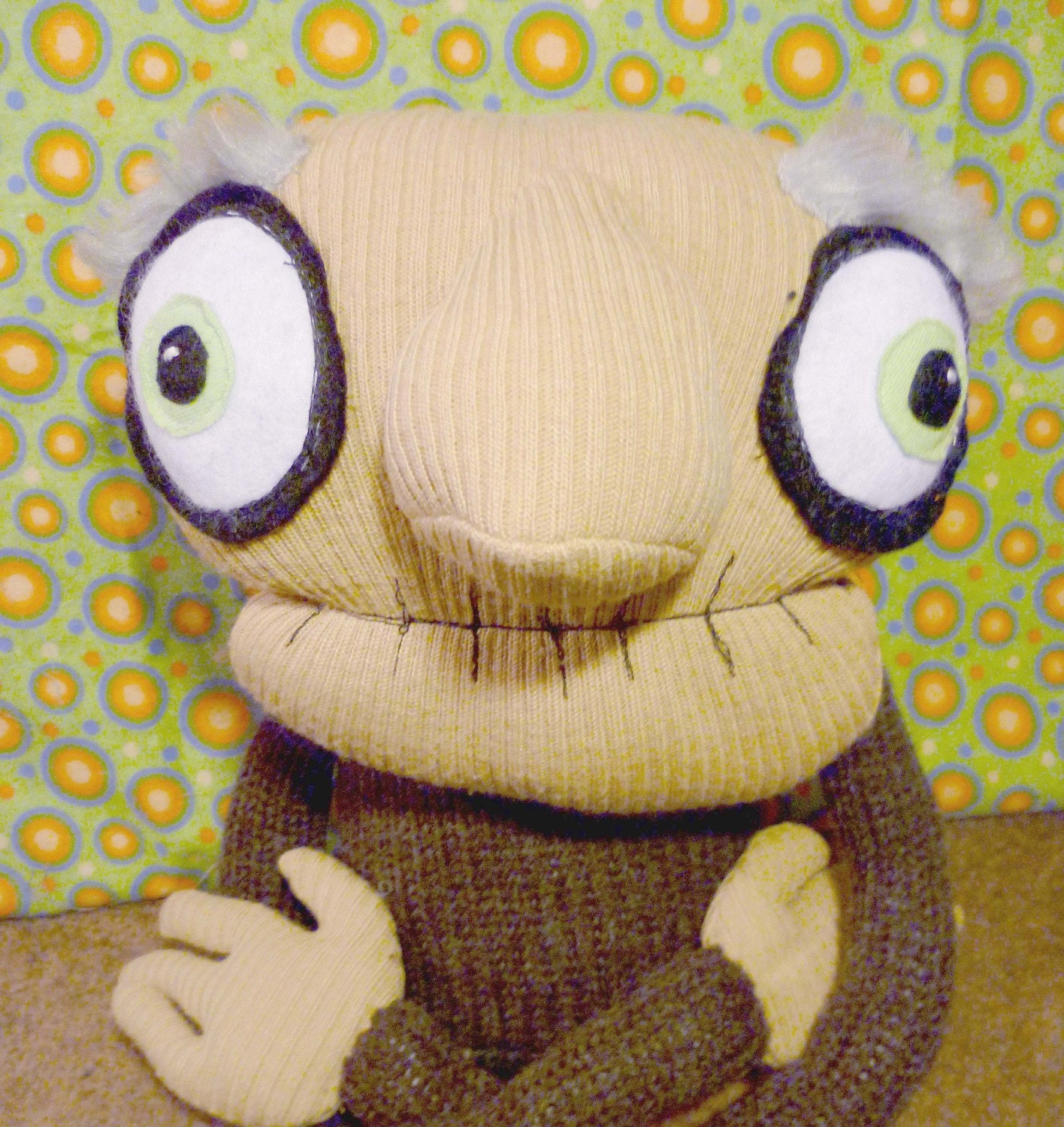 Grandad Wilbert, Old man Art Doll
