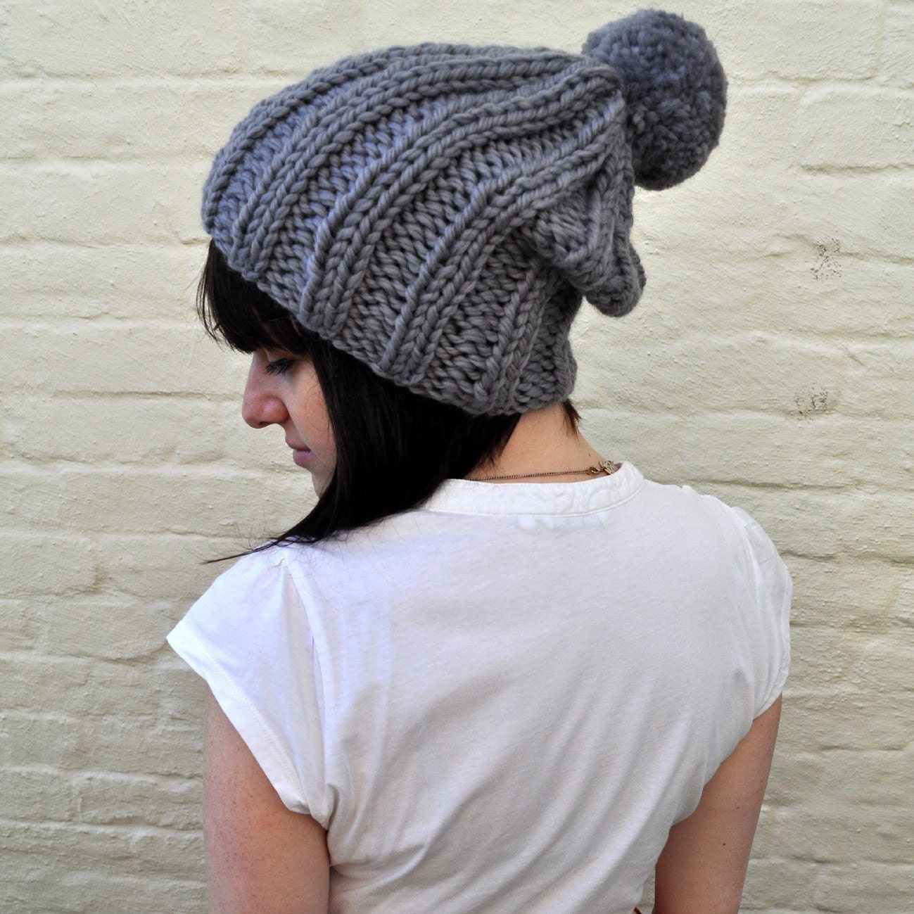 KNITTING PATTERN PDF The Lazy Bobble Hat
