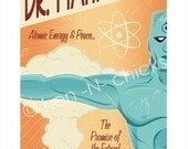 Watchmen Dr Manhattan 8x10 print