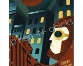 Watchmen Nite Owl 8x10 print