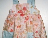 Easter Sundress, Girls, Pink Shabby Chic,T oddlers,Infants