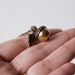 Honey and Copper Acorn Necklace