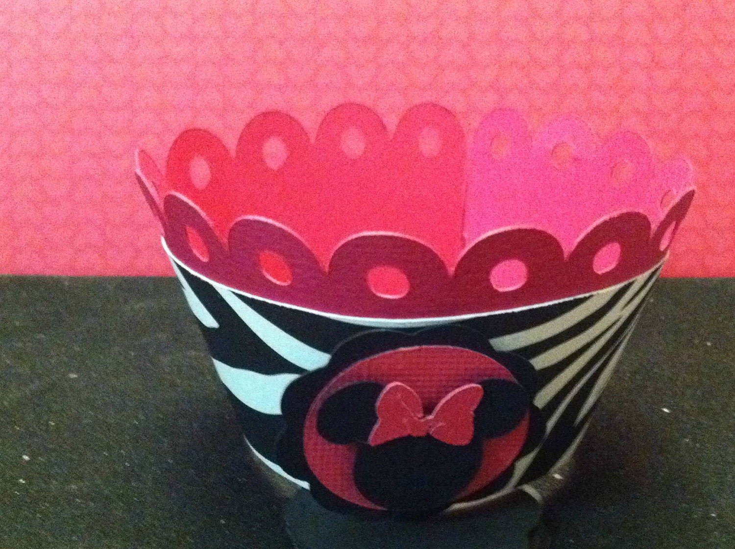 Minnie Inspired Cupcake Wrappers set of 12 Il_170x135