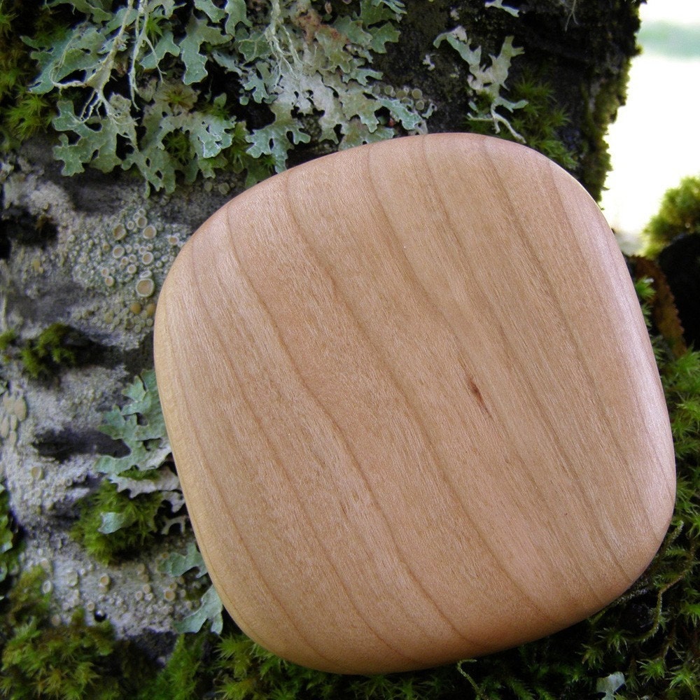 Spirit Shaker, Cherry wood, shamanic rattle, music instrument, desk toy, stress toy, meditation tool, pagan altar