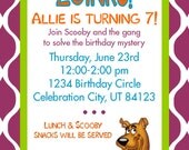 PRINTABLE DIGITAL FILE-- Scooby Doo Mystery Machine Party Printables Il_170x135